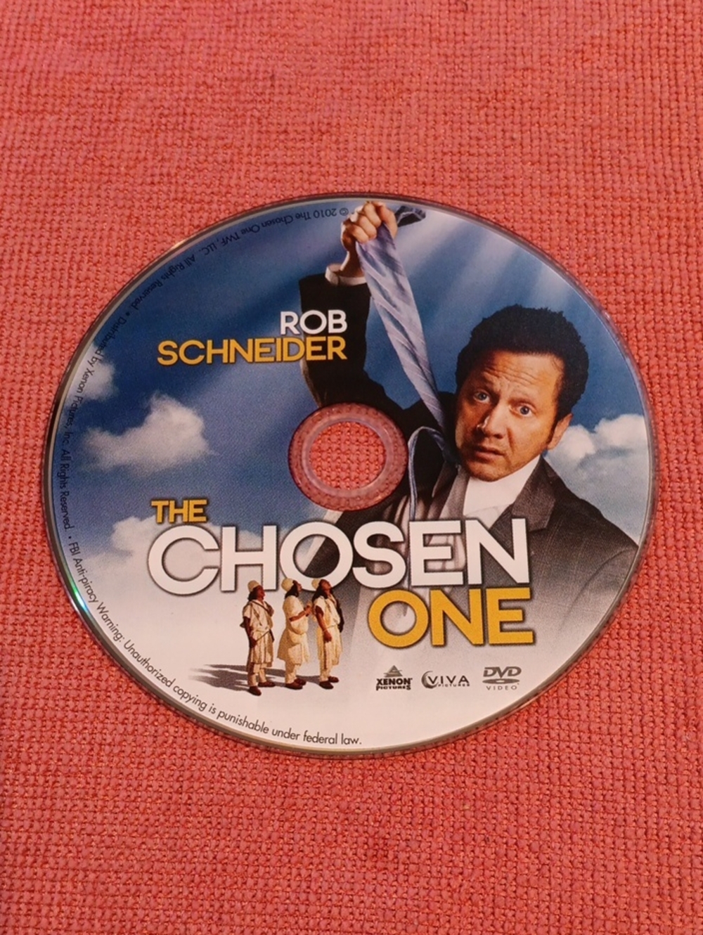 3/$12 Rob Schneider The Chosen One DVD *NO CASE*